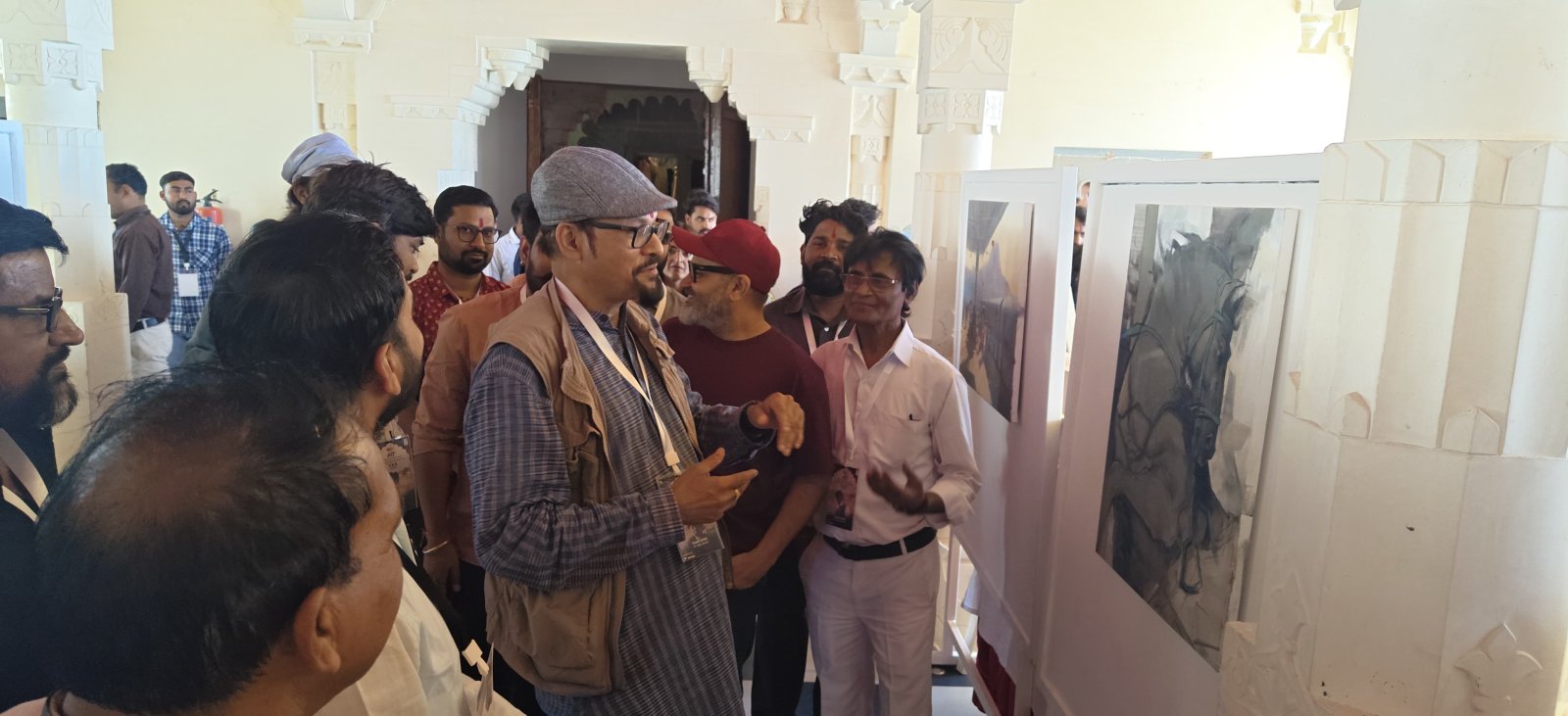 Workshop and Painting Exhibition Inaugurated at City Palace Museum