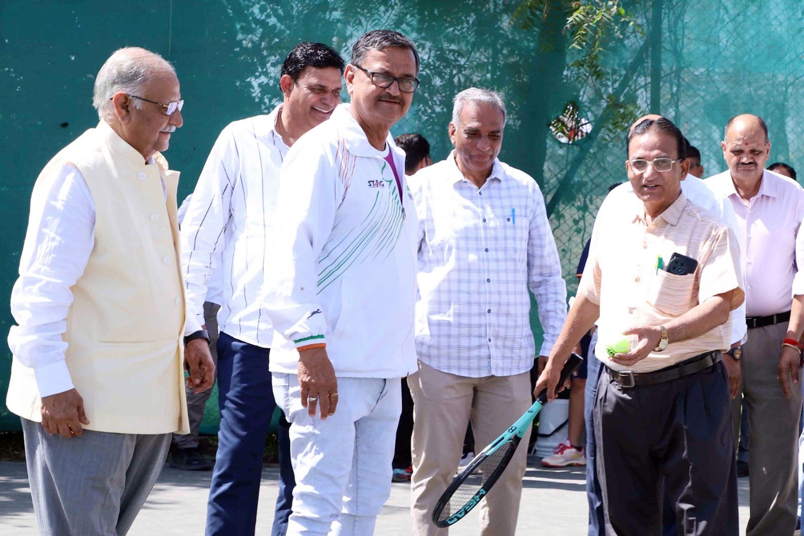 5 दिवसीय राजस्थान स्टेट अन्तर जिला एवं ओपन जूनियर्स लान टेनिस प्रतियोगिता  शुरू