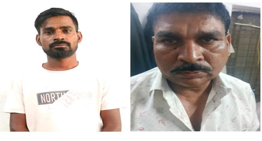 प्रशिक्षु आईपीएस सिद्धार्थ श्रीवास्तव के नेतृत्व में दो शराब तस्करों को किया गिरफ्तार
