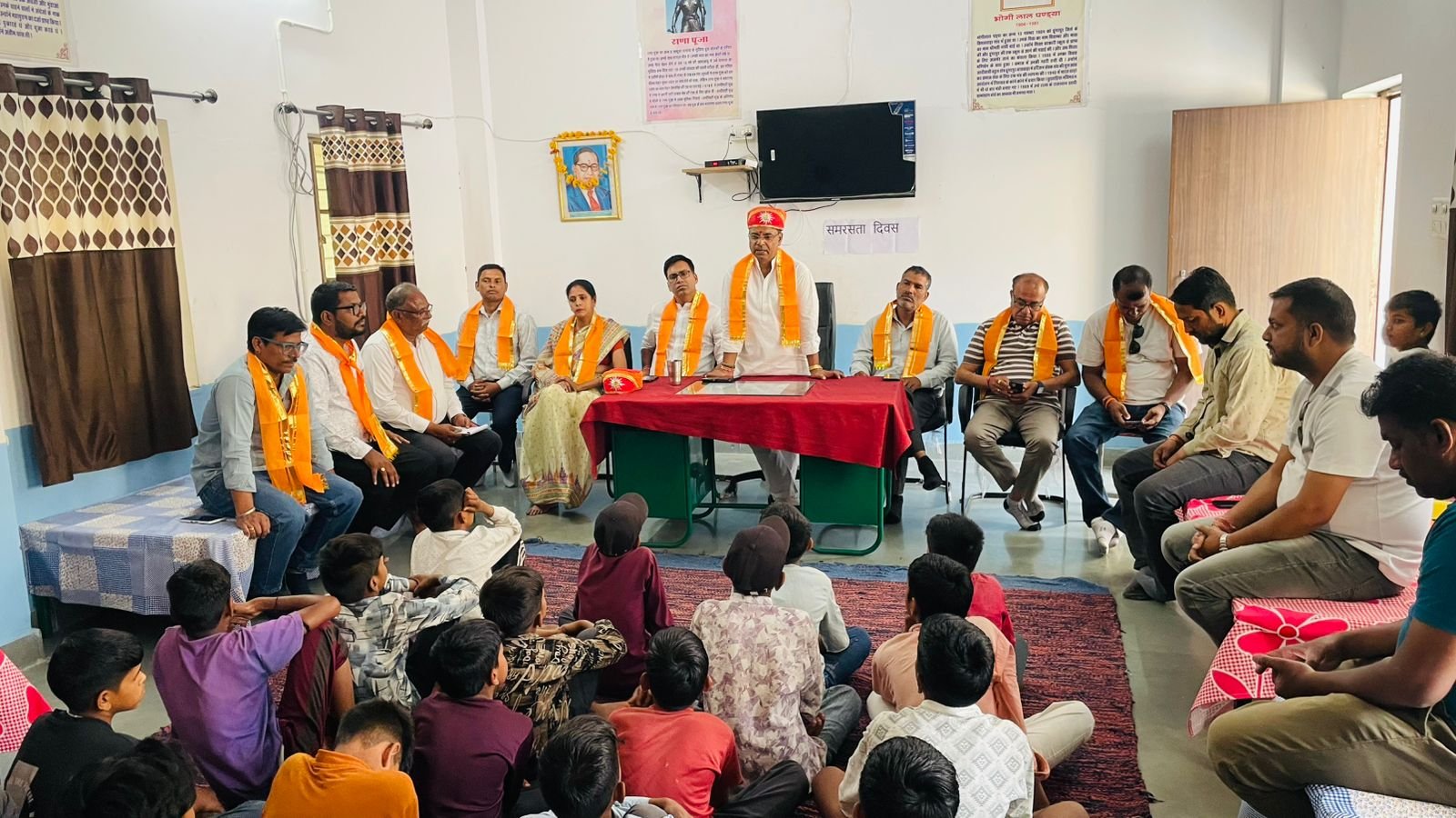 Message of Social Harmony on Ambedkar Jayanti; Quiz and Stationery Distribution Program Organized