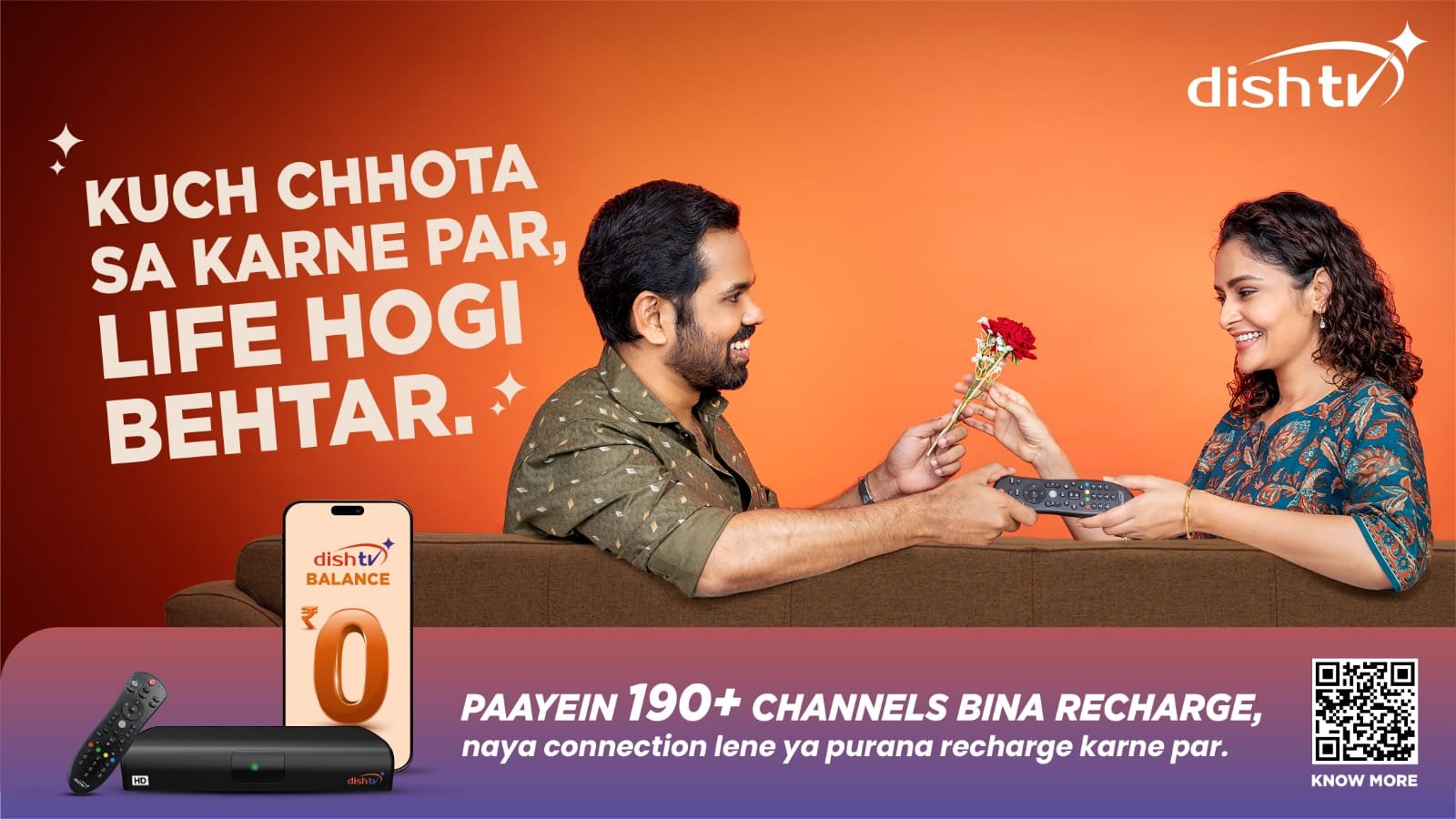 डिश टीवी के साथ अब हर पल मिलेगा लगातार, आसान और टेंशन-फ्री एंटरटेनमेंट