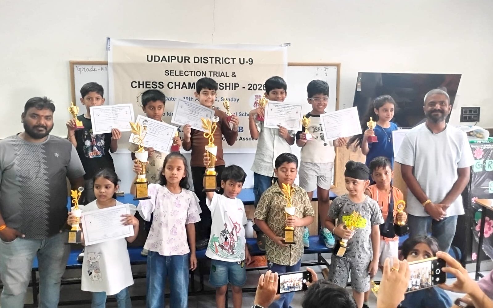 वियान्श और पौषिता का दबदबा, राज्य स्तर के लिए किया क्वालीफाई
