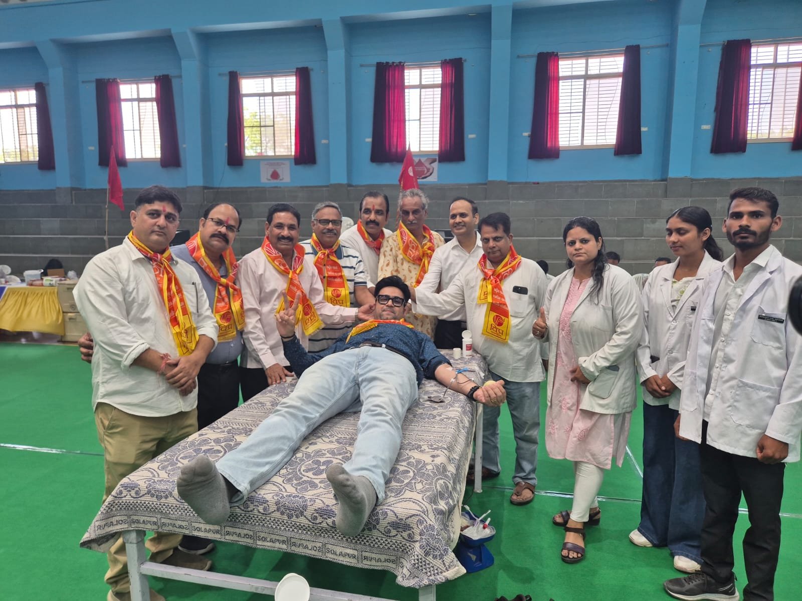 जीवनदान की मिसाल बना उदयपुर का महा रक्तदान शिविर, 175 यूनिट रक्त संग्रहित