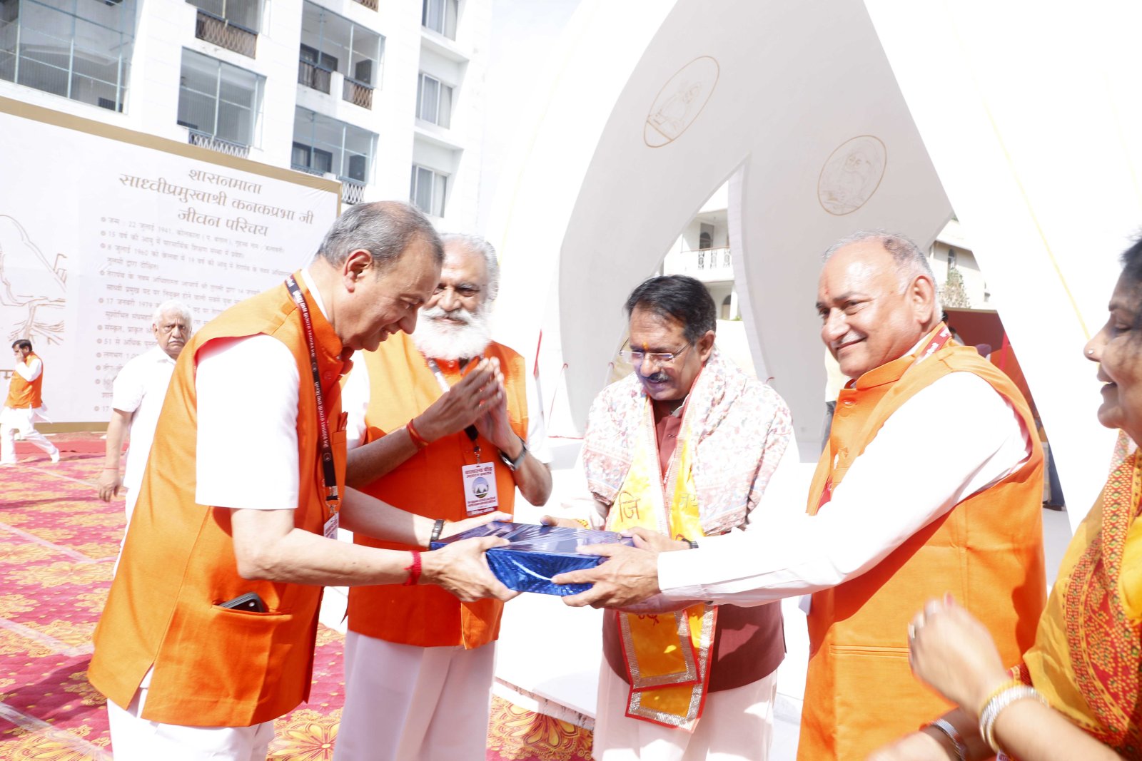 The compassion, spirituality and dedication of Sadhvipramukha Kanakprabha emerge as a timeless source of inspiration