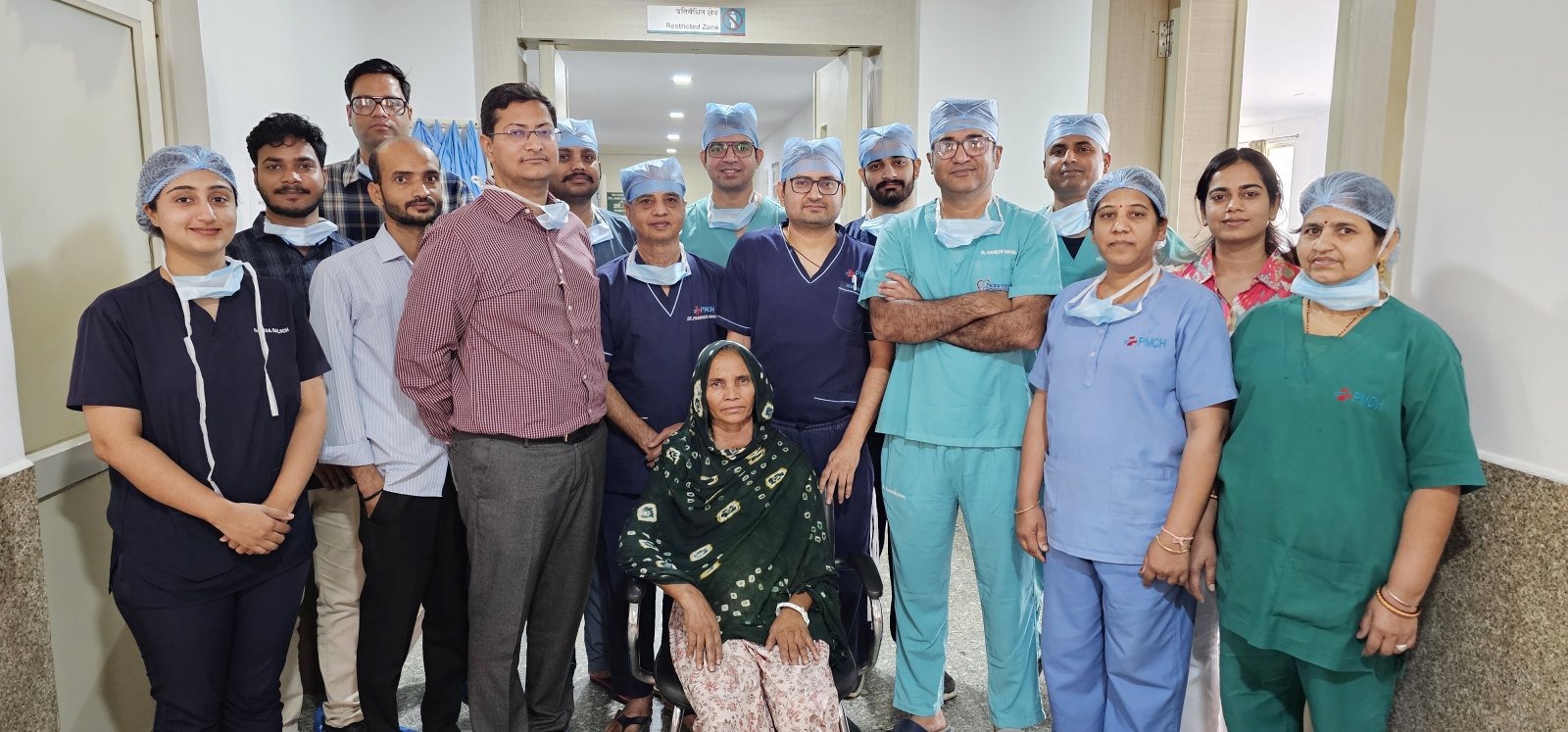 PMCH Doctors Save Life of 72-Year-Old Woman by Removing Rare 18 cm Chest Cancer Tumor