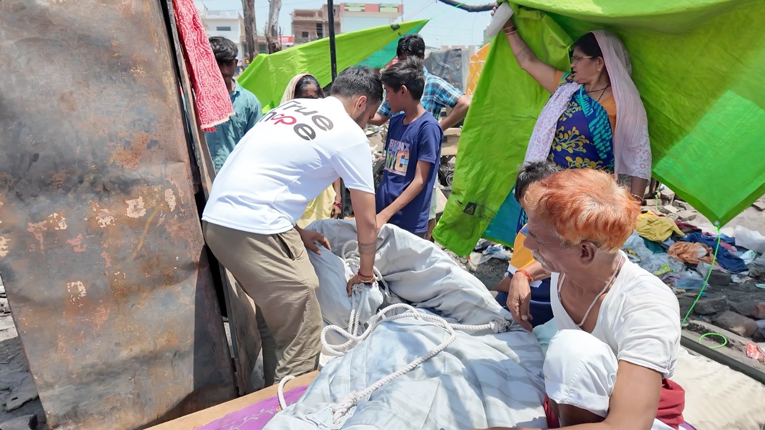 ###Heat-Resistant Shelters Bring Hope Relief