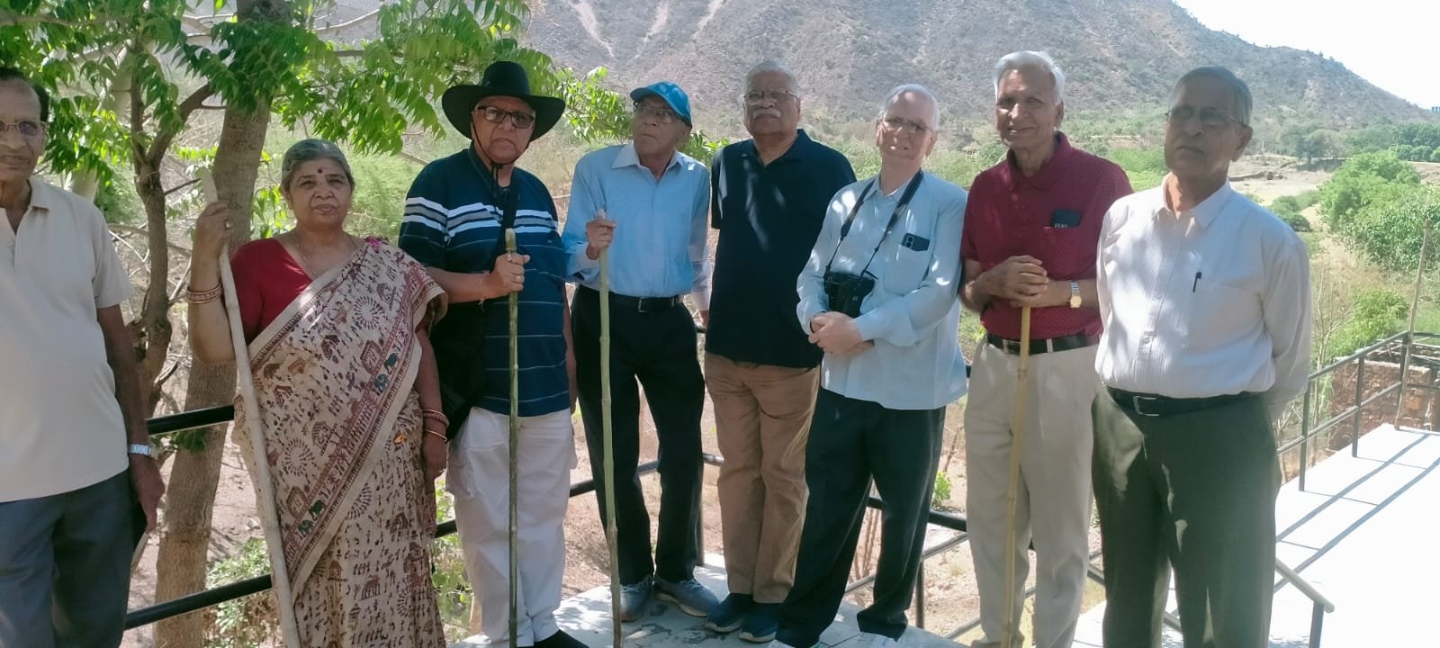 Nature Enthusiasts from Science Committee Visit Nature Sadhana Center