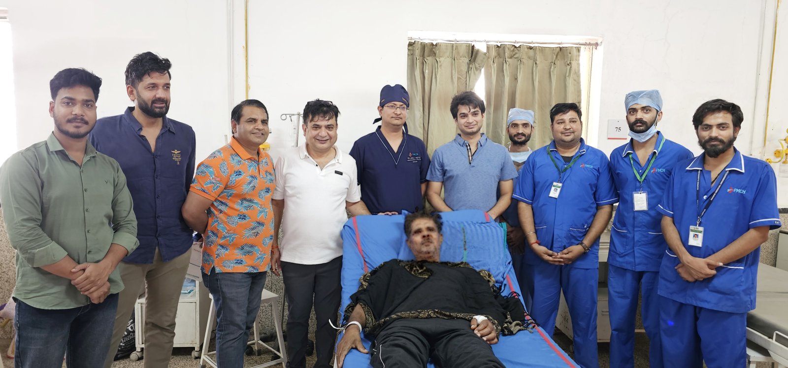  मौत को मातः जब चलती आरी ने चीर दिया सीना, पीएमसीएच के चिकित्सको ने ’सांसों’ को फिर से जोड़ा