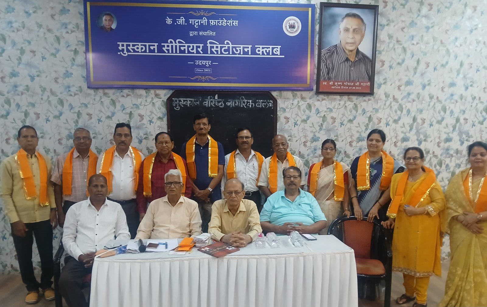 11 Members, Including Senior Member Dr. Sujan Singh Chhabra, Honored on Their Birthdays at Muskaan Club Monthly Meeting