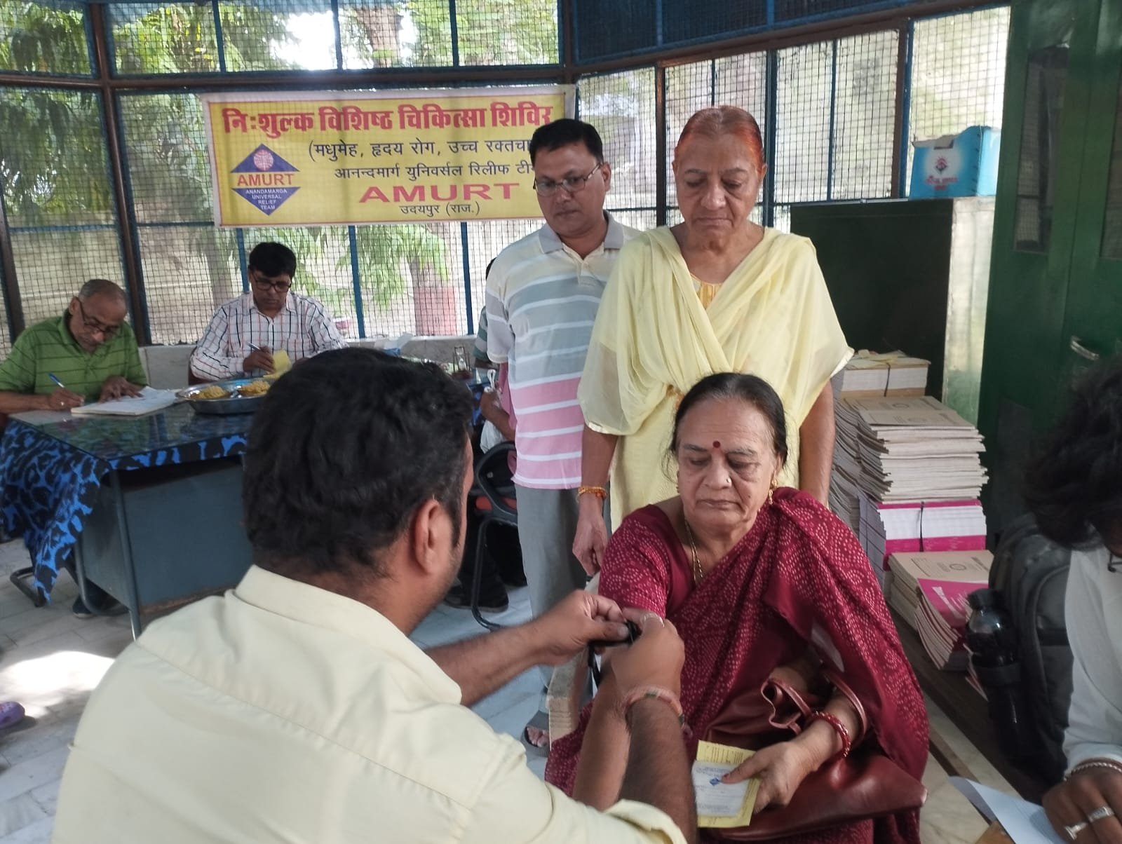 346th Special Medical Camp and Akhand Avart Kirtan Organized