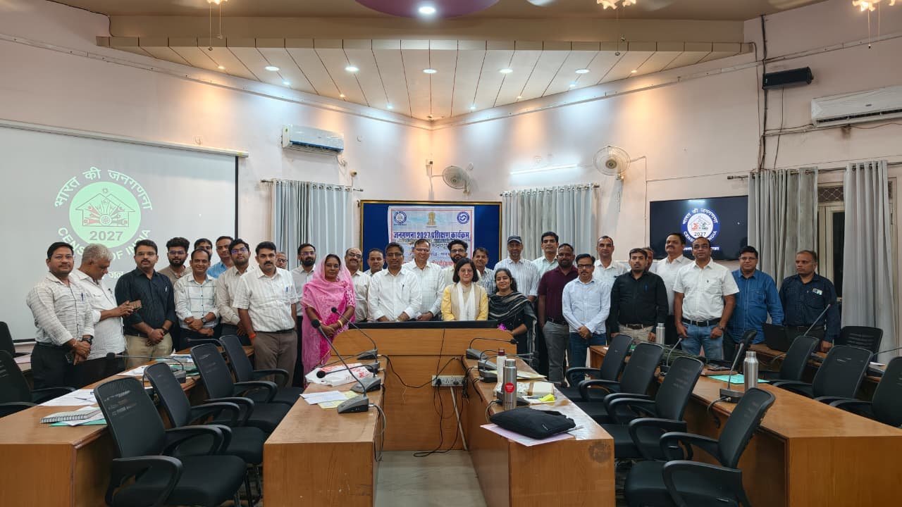 Training of Sub-Divisional and Charge Census Officers Conducted