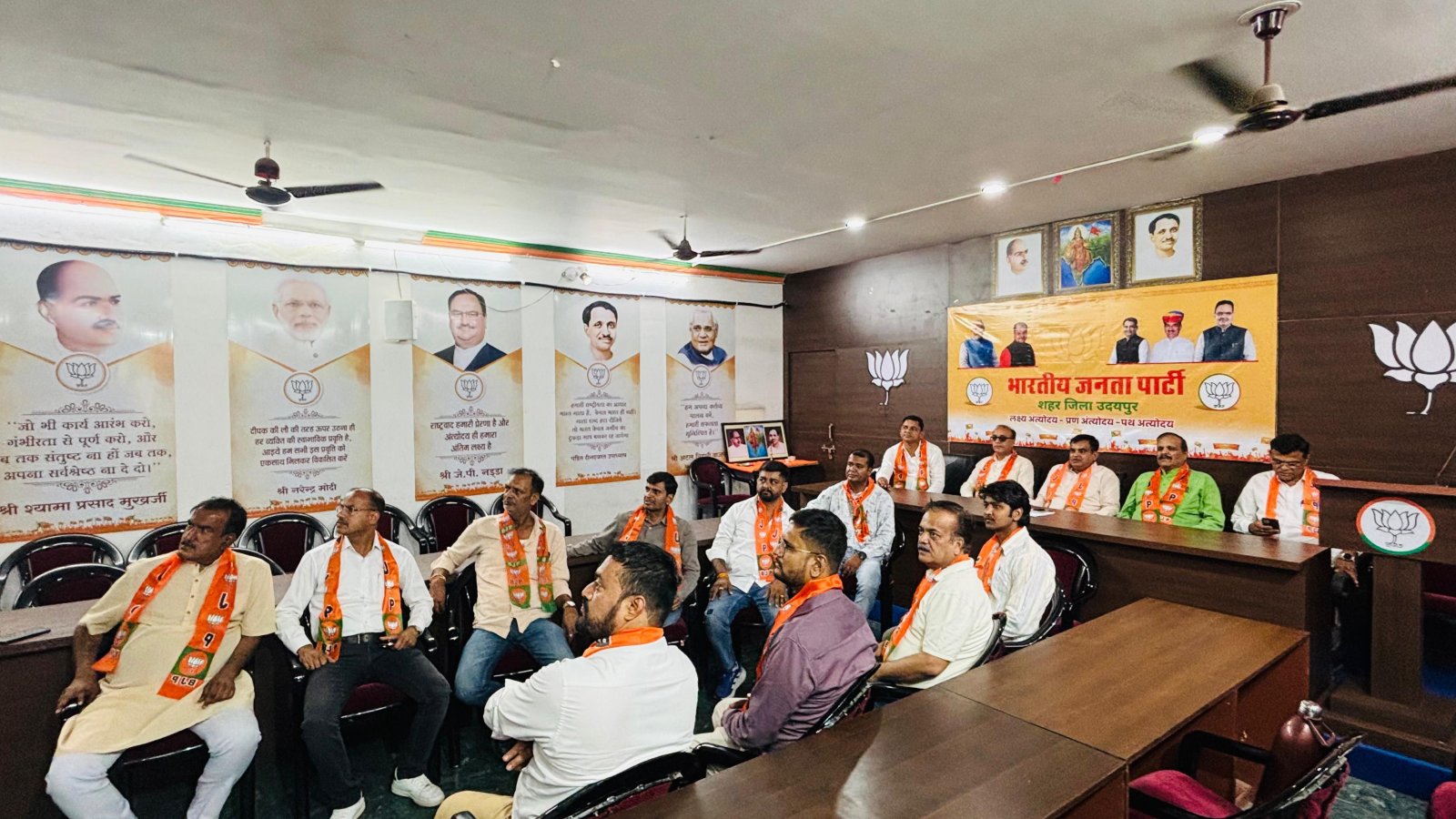 BJP National President Nitin Nabin Joins Live Inauguration of 7 District Offices from Tonk
