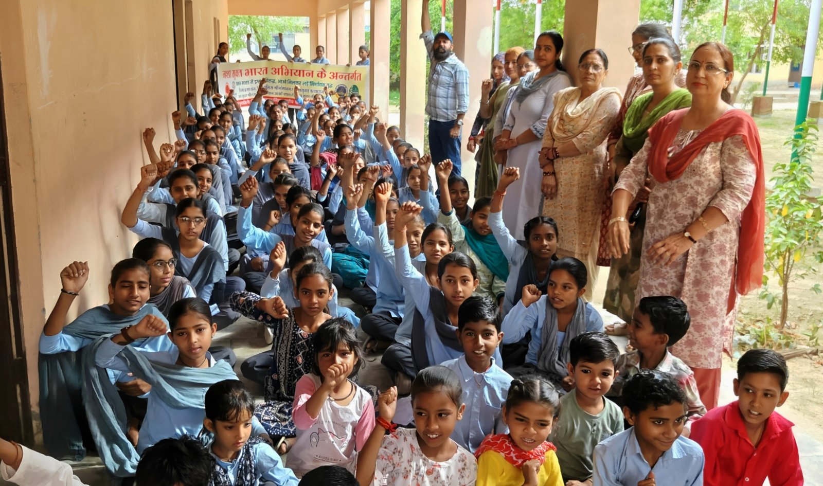 बालिका विद्यालय नेतेवाला में नशे के खिलाफ वर्कशॉप