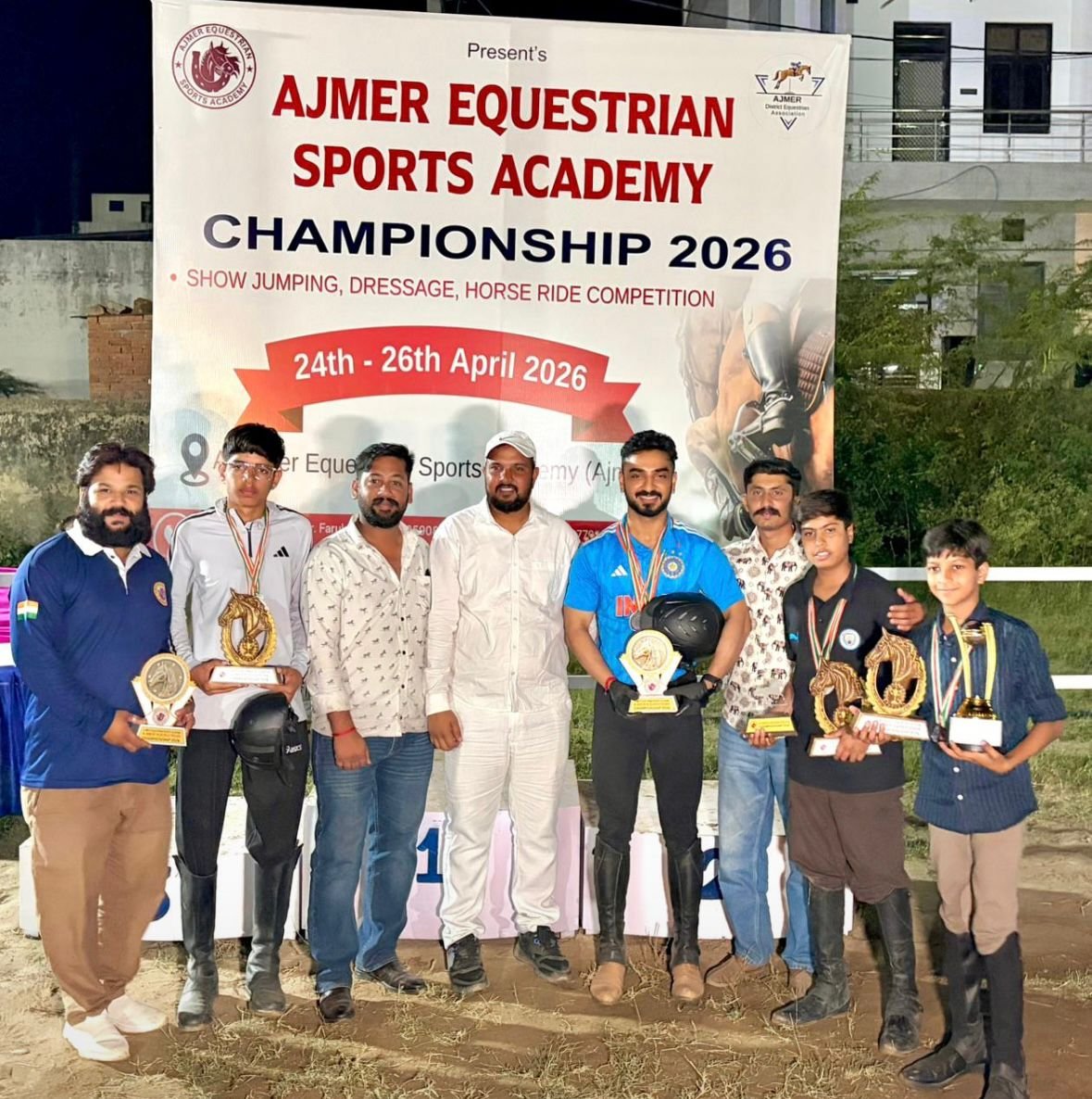 Udaipur’s Young Equestrians Shine at District-Level Equestrian Championship 2026 in Ajmer