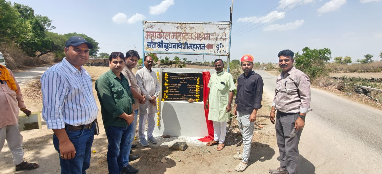 First-Ever Visit of an MP to Dhol Village; MP Rawat Lays Foundation Stones for Roads