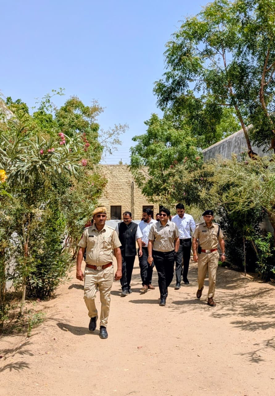 जिला कारागृह जैसलमेर में विधिक सेवाओं का औचक निरीक्षण