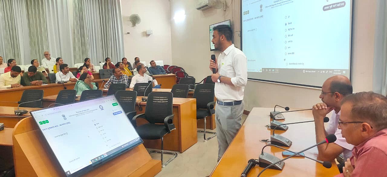 मकान सूचीकरण एवं मकानों की गणना के लिए स्वगणना प्रारंभ