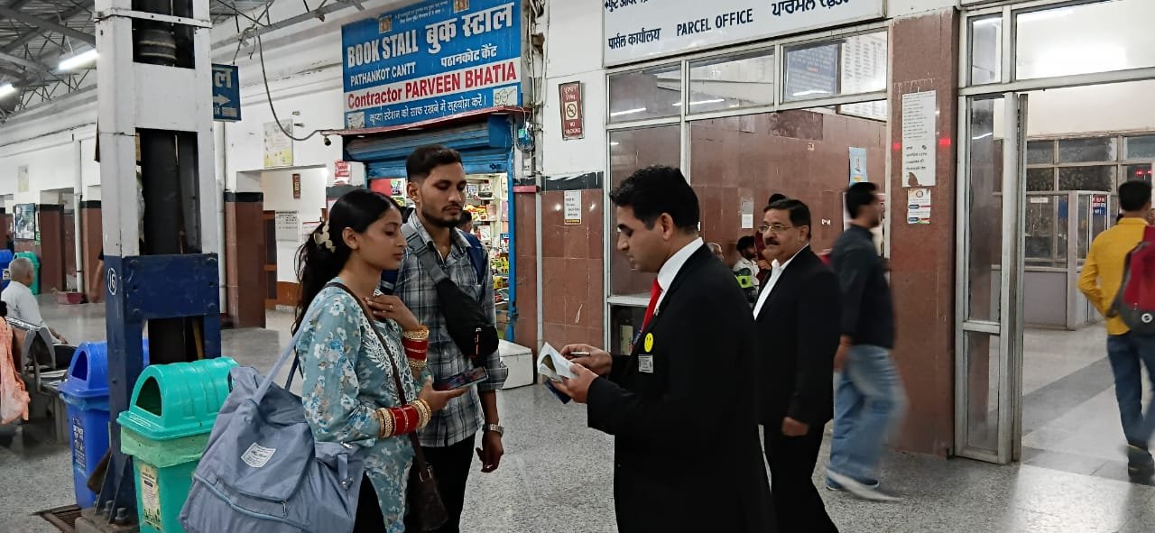 ’यात्री अनुशासनऔर सुरक्षा सर्वाेपरिः जम्मू मंडल ने अप्रैल माह में चलाया टिकट चेकिंग अभियान