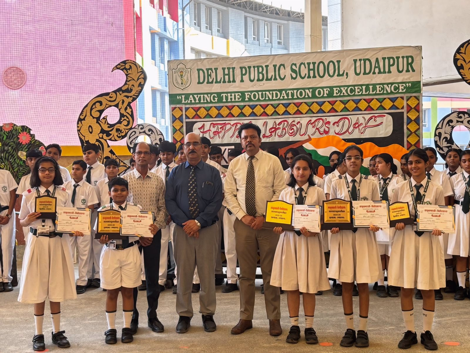 Students of DPS Udaipur Score 100% in Simple Sanskrit Examination