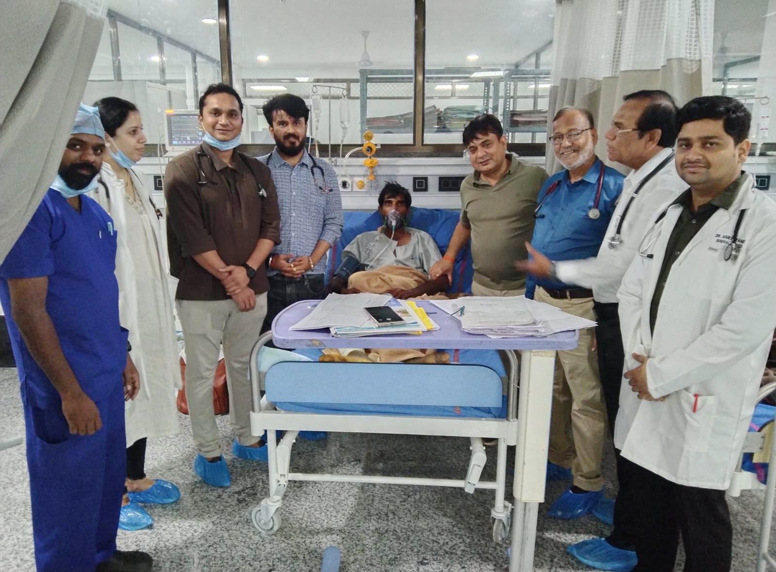 Elderly Man on the Verge of Death Due to Snakebite Given New Life by Doctors at PMCH