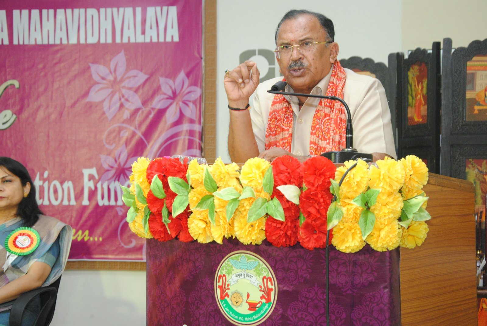 विकसित भारत में नारी की सहभागिता महत्वपूर्ण हैं - विधानसभाध्यक्ष डॉ.वासुदेव देवनानी
