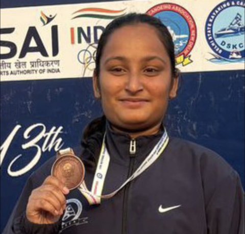 Kanishka, Ayush Selected for Canoe World Cup 2026