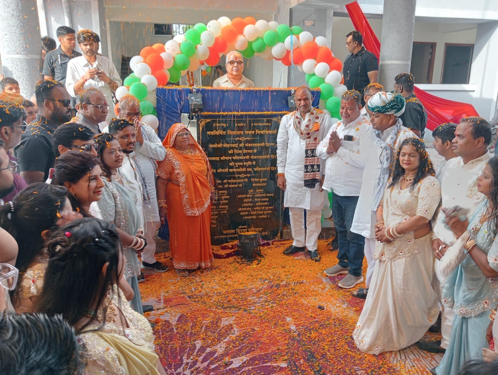 खरताणा में 7 करोड़ की लागत से बने विद्यालय भवन का शिक्षा मंत्री ने किया उद्घाटन