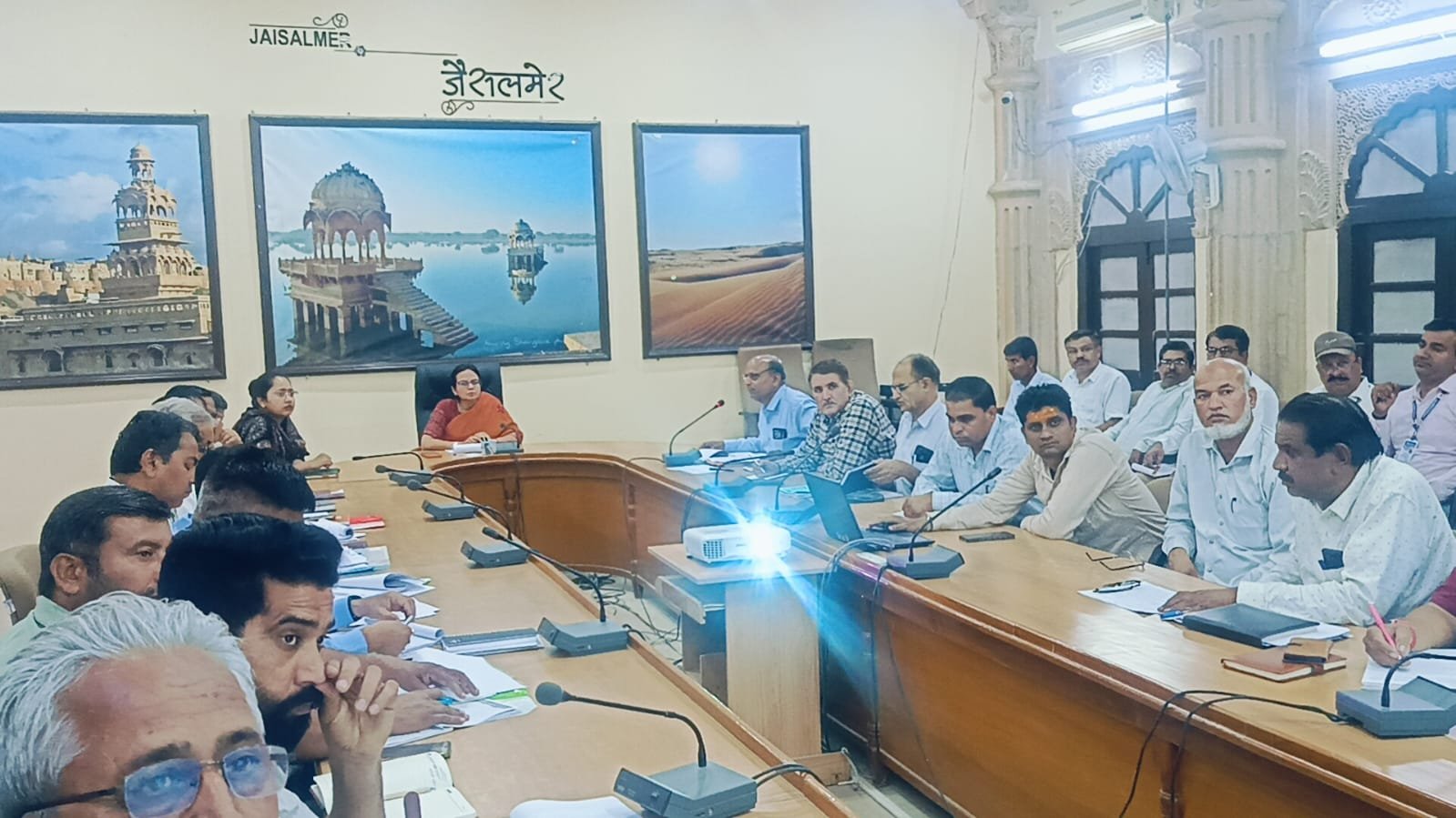 जिला स्तरीय निष्पादक समिति की मासिक समीक्षा बैठक आयोजित