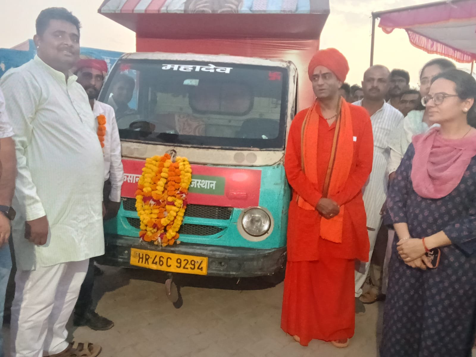 ग्राम पंचायत नेडान में पोकरण विधायक एवं जिला कलक्टर ने की जनसुनवाई