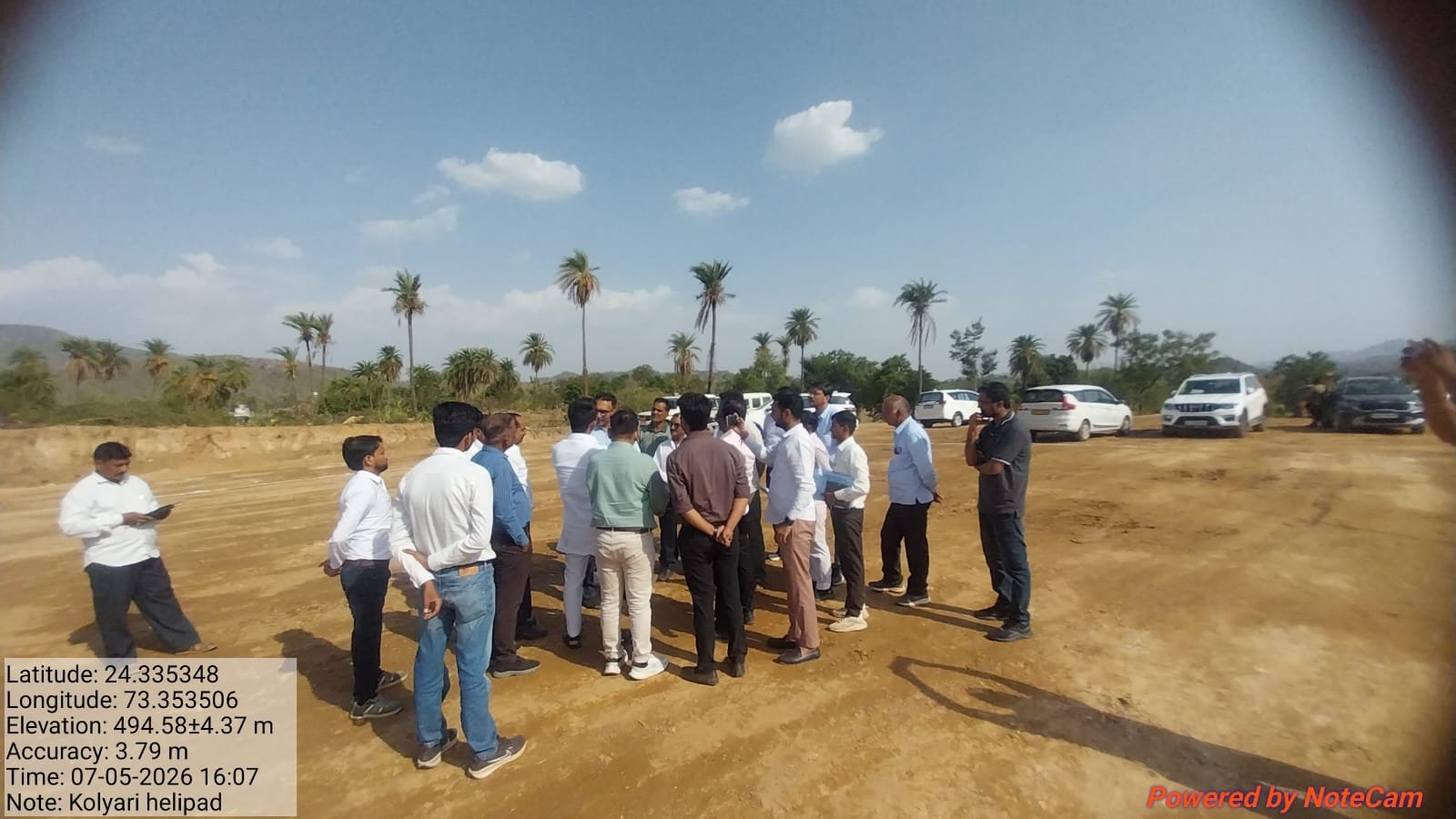 District Collector Visits Jhadol Area