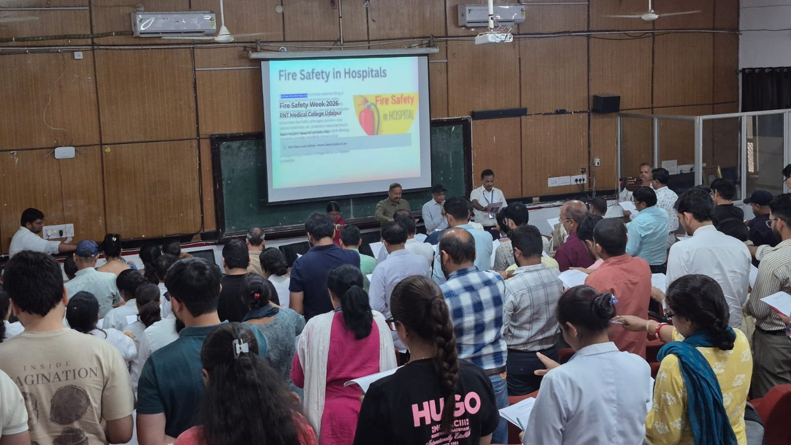 आरएनटी में अग्निशमन सुरक्षा जागरूकता कार्यक्रम