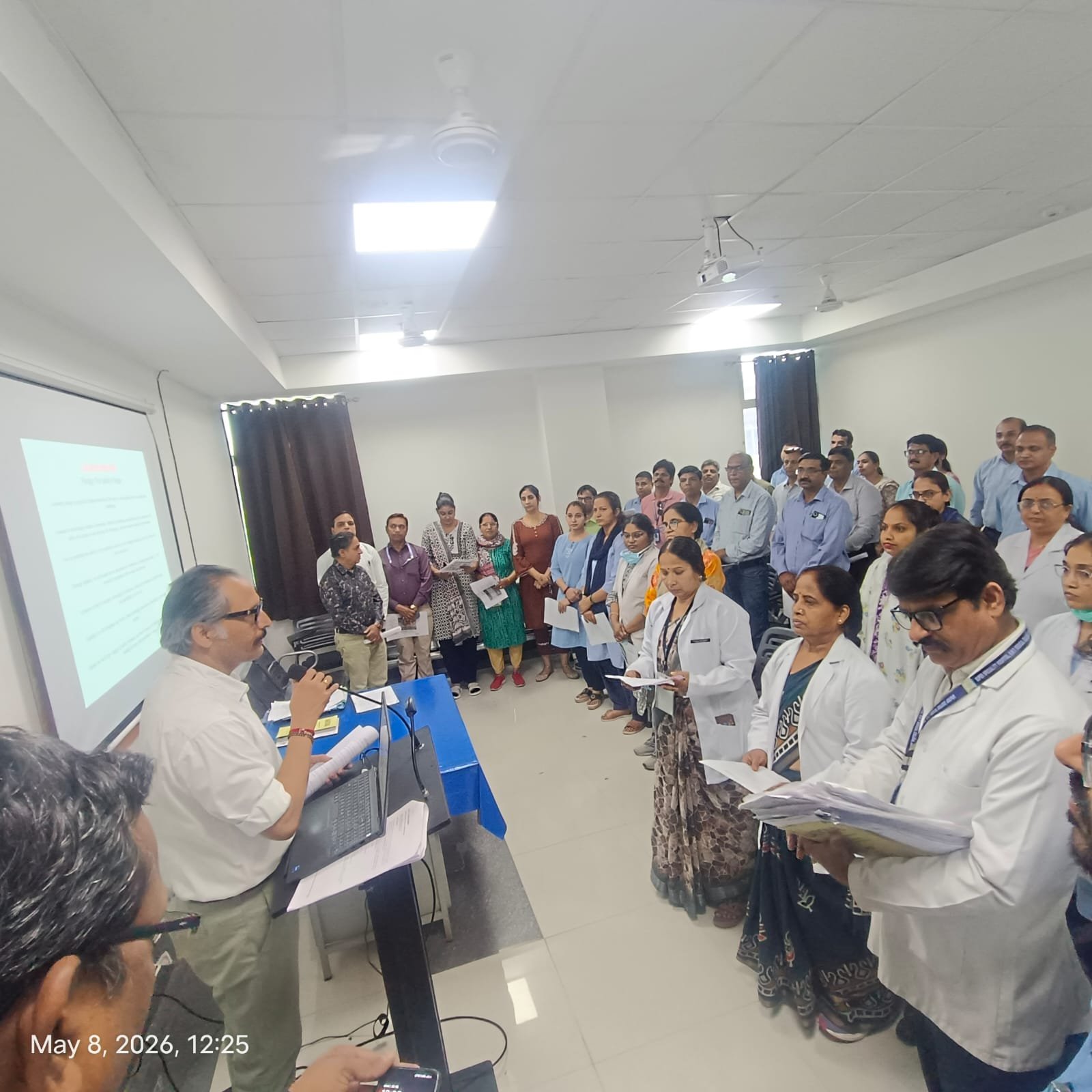 Fire Safety Training at Super Specialty Hospital