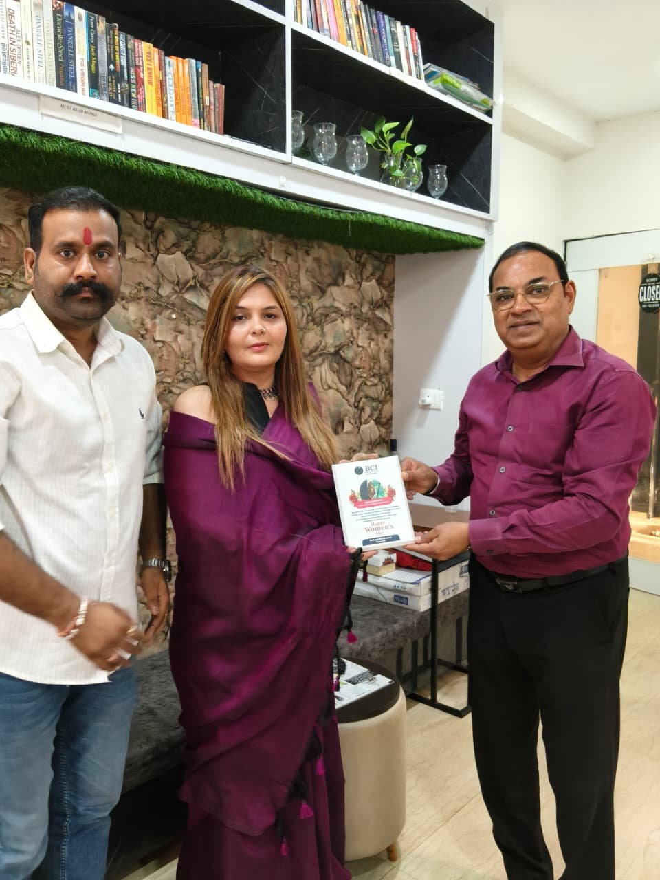 BCI Alpha Organizes Inspiring Workplace Visit at Makeup Artist Mala Motwani’s Studio “Shine and Glow”
