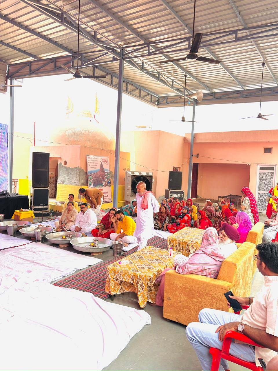 सोमनाथ मंदिर में आयोजित राष्ट्रीय शिखर कार्यक्रम का प्रसारण किया