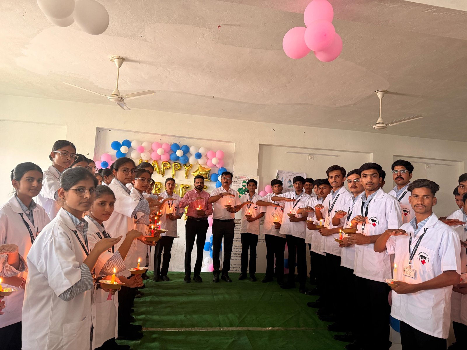 Nurses Day Celebrated at Mewar Nursing College
