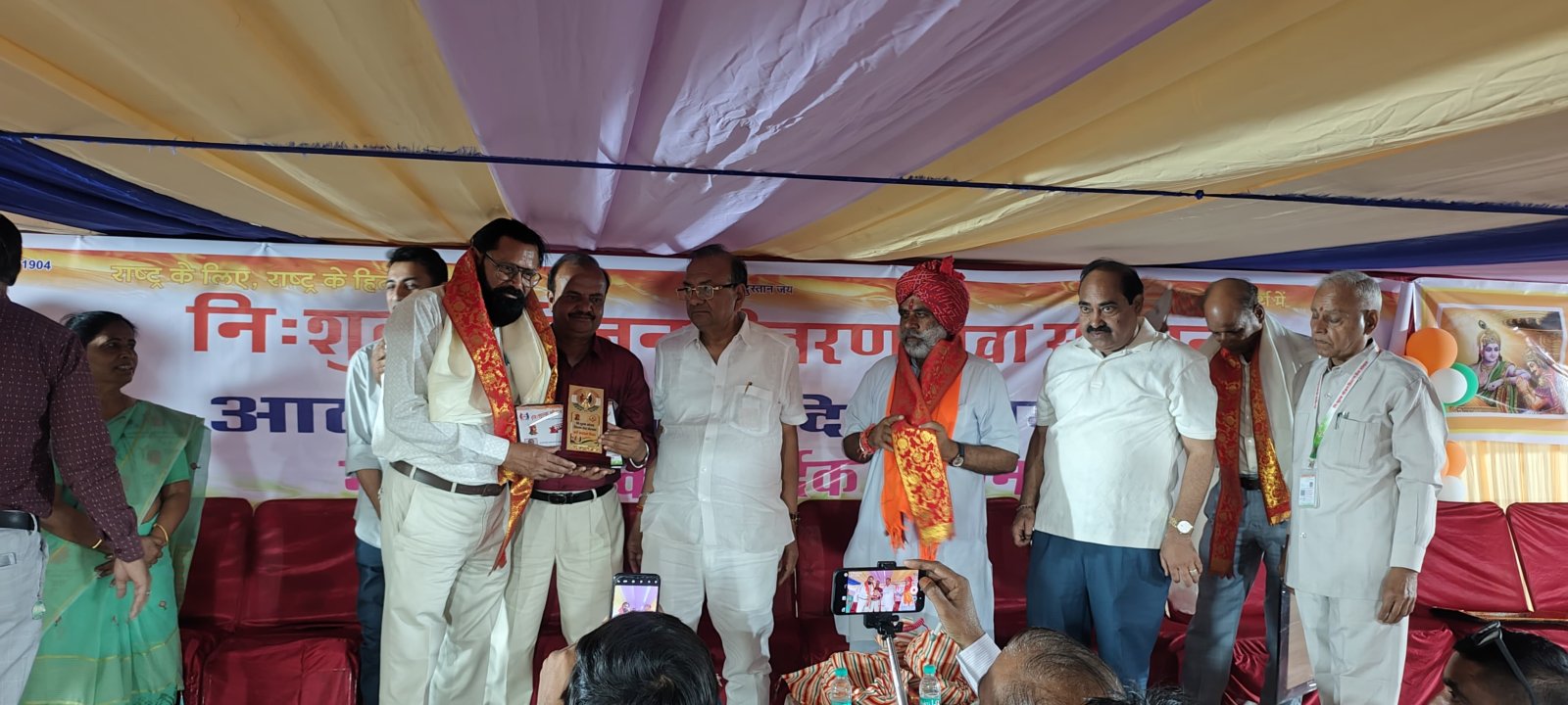 Free Food Distribution Institution Celebrates Eighth Foundation Day