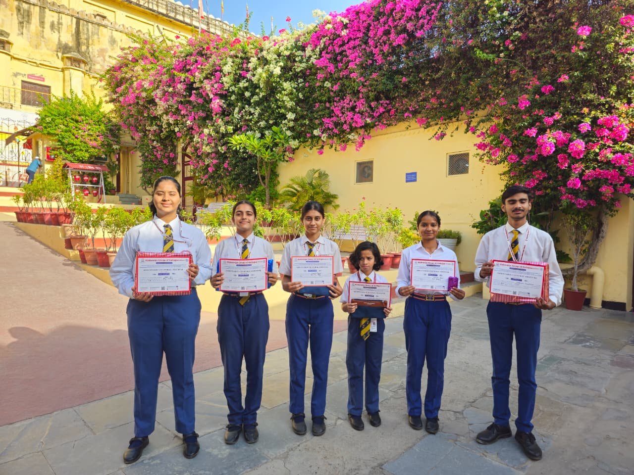 Students of Maharana Mewar Public School Excel in Cultural and Literary Competitions