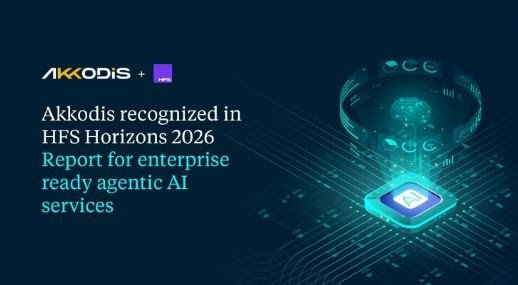 Akkodis को HFS Horizons 2026 रिपोर्ट में एंटरप्राइज़-रेडी एजेंटिक AI सेवाओं के लिए मिला स्थान