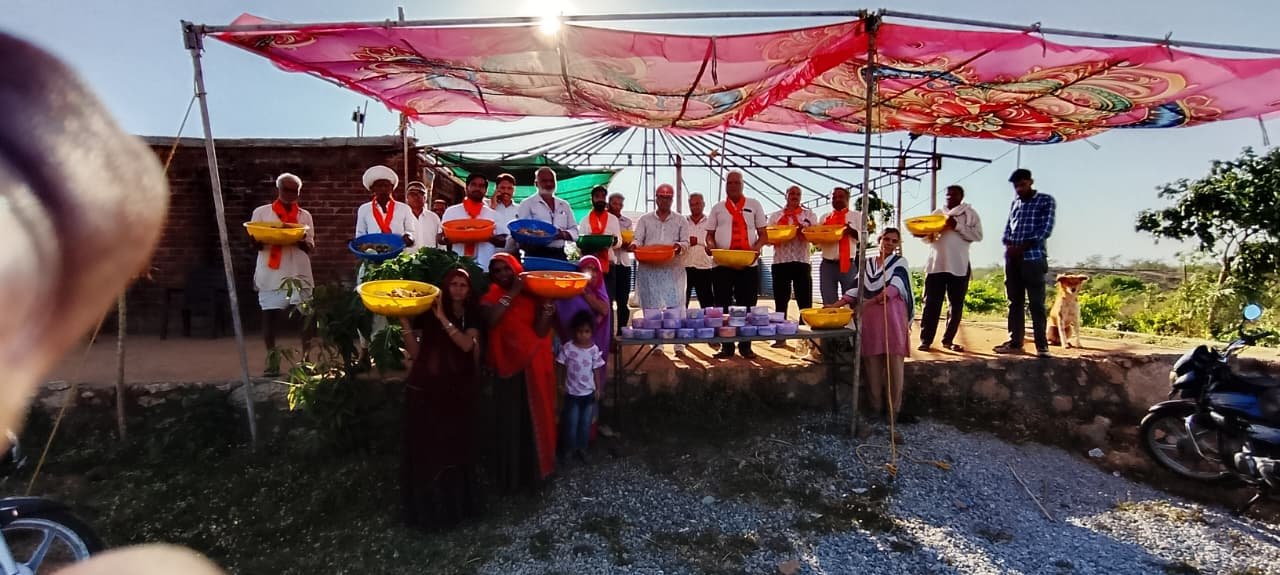“Nova 56 Bhog” Festival Celebrated with Devotion, Service, and Enthusiasm at Govardhan Gaushala