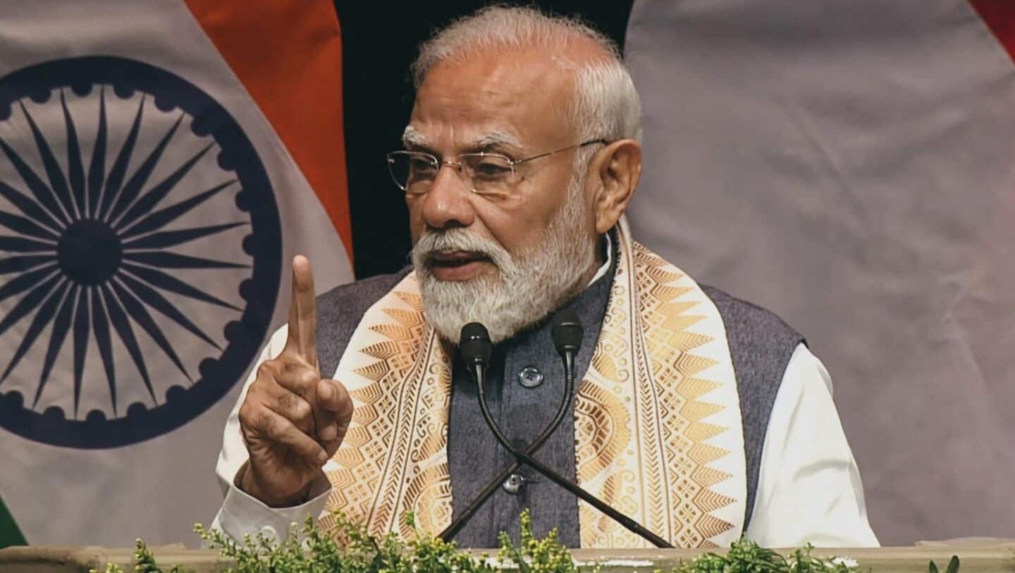 Quick Commentary : Prime Minister Narendra Modi’s Global Warning — “This Is the Decade of Disasters”