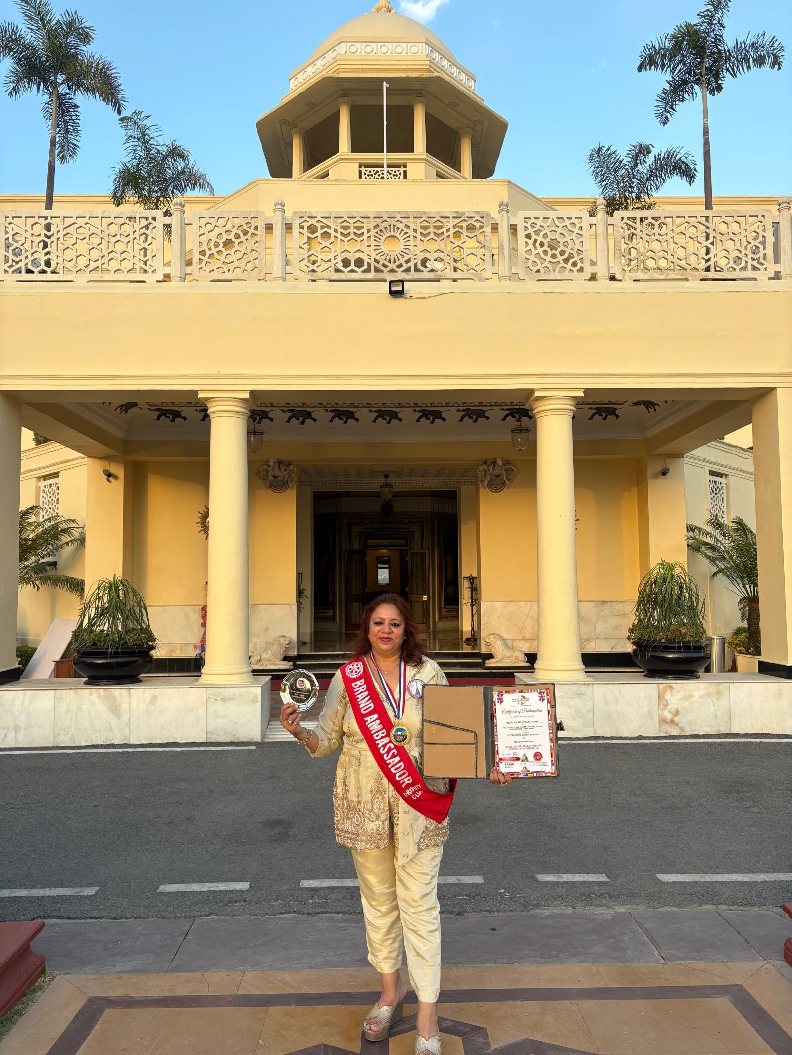 Udaipur’s Daughter Brings Glory to India at Oxford: Dr. Priyanka Kothari Receives International Leadership Award