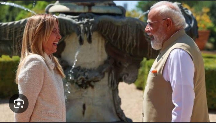 प्रधानमंत्री नरेन्द्र मोदी की पांच देशों की हालिया यात्रा सर्वोच्च सम्मान और इटली की प्रधानमंत्री जॉर्जिया मेलोनी का हिन्दी में *परिश्रम ही सफलता की कुंजी है” बोलने का गिफ्ट 