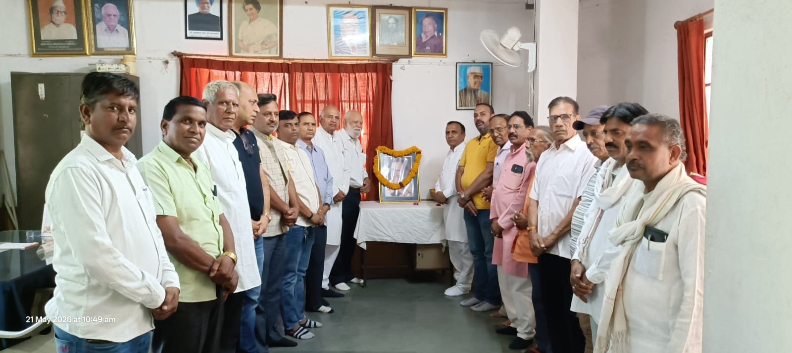 आज के समय चल रही आवास योजना, हर घर बिजली और अनाज योजना स्व. राजीव गांधी की देन - लक्ष्मी नारायण पंड्या
