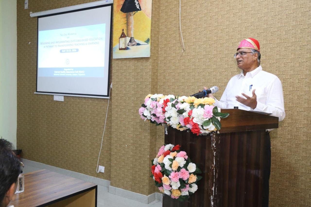 ####Outcome-Based Education Essential for Building a Capable Nation: Prof. Kailash Daga