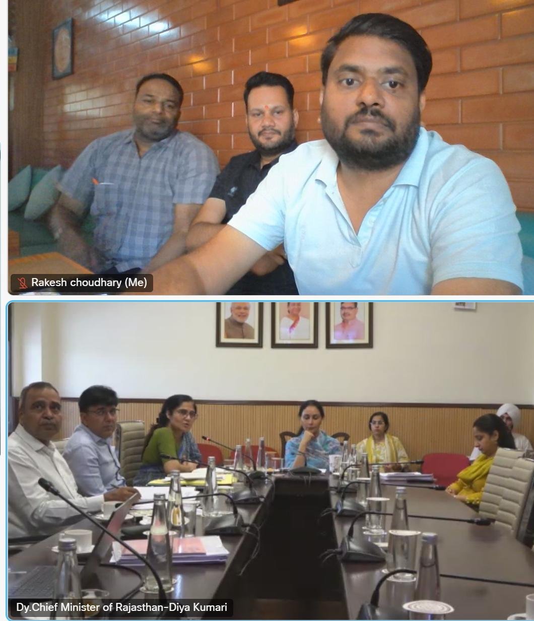 उपमुख्यमंत्री के साथ वीसी मीटिंग में होटल फेडरेशन ऑफ़ राजस्थान ने पर्यटन विकास हेतु रखे महत्वपूर्ण सुझाव
