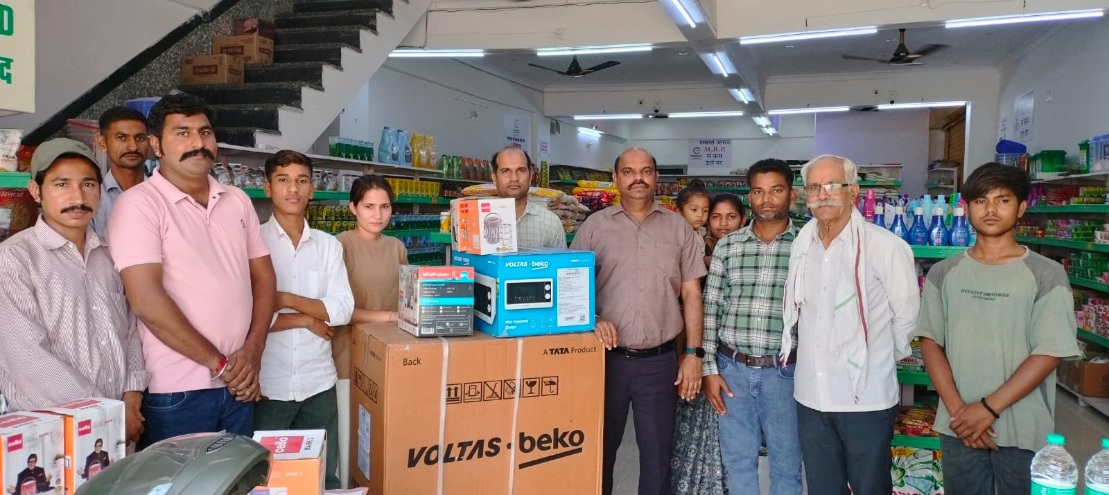 Prizes Distributed to Lucky Draw Coupon Winners