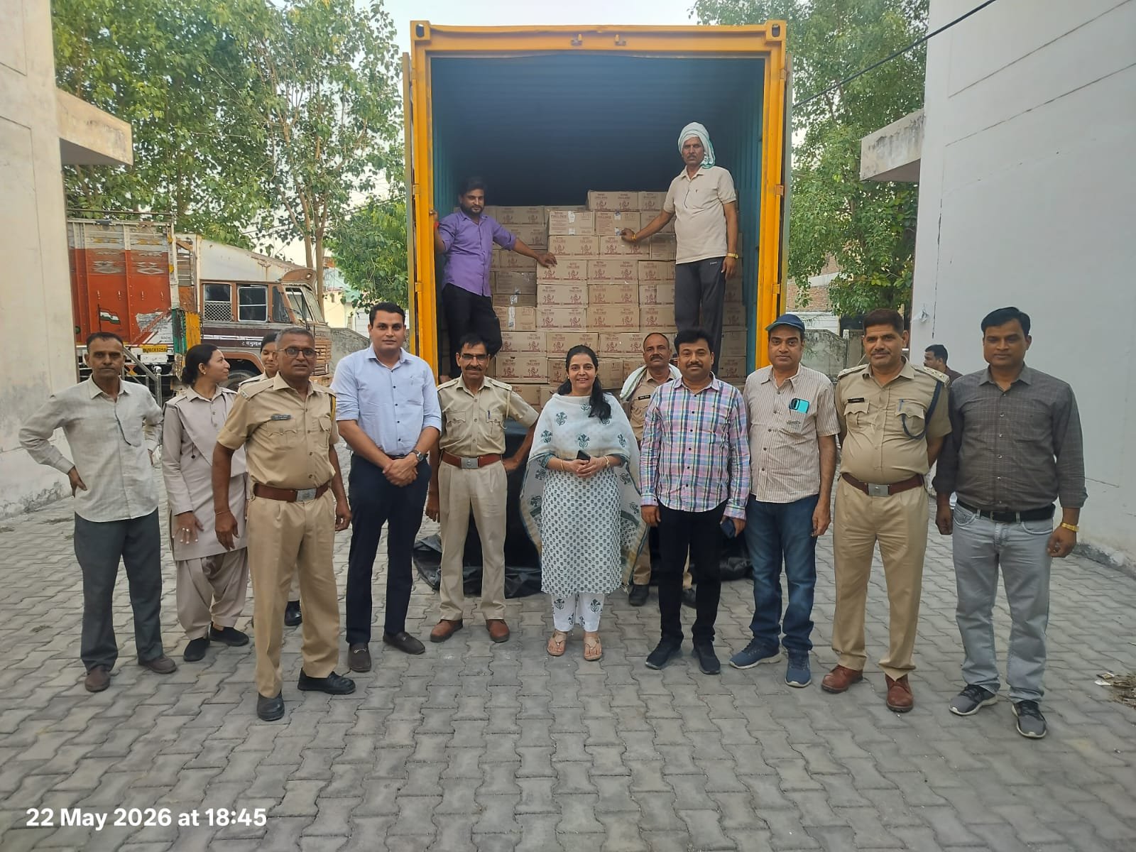 अवैध शराब के विरूद्ध अभियान जारी