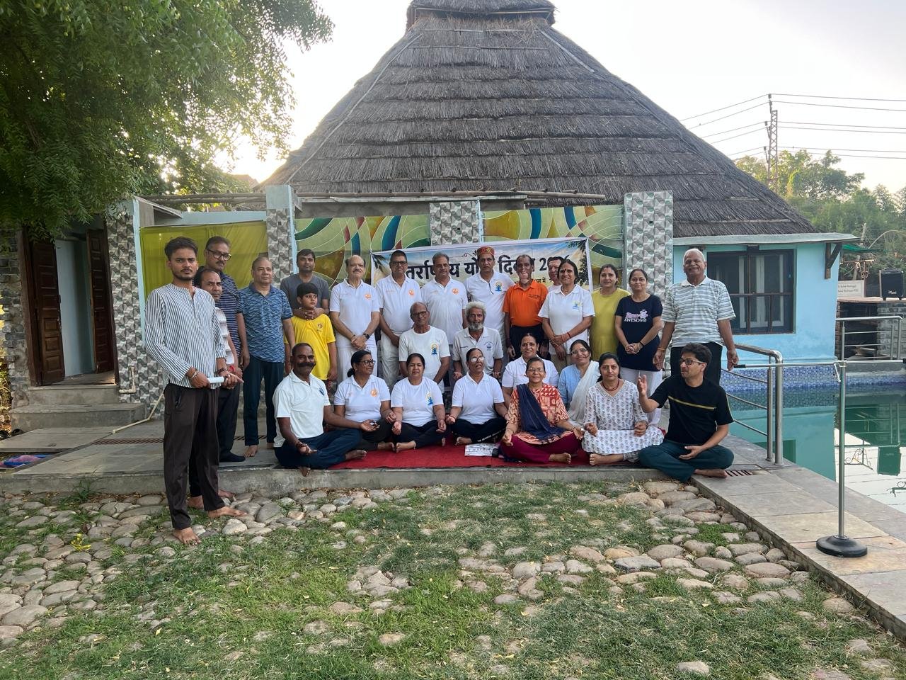 Rehearsal of the Yoga Protocol for International Yoga Day on June 21