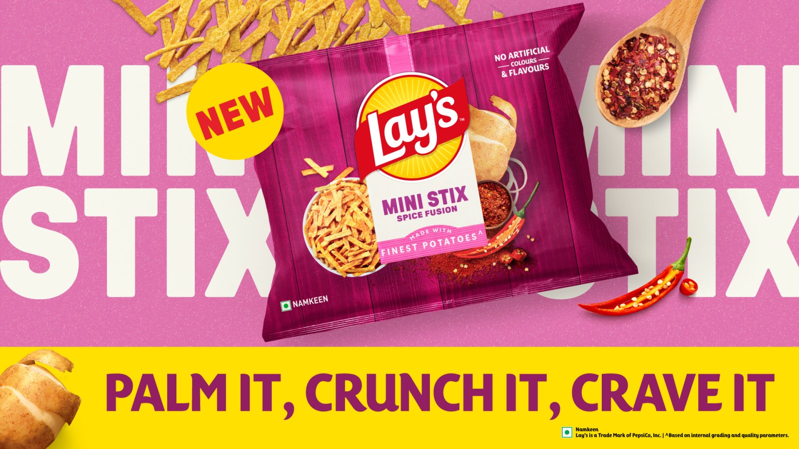 LAY’S INTRODUCES LATEST INNOVATION MINI STIX IN NORTH & WEST INDIA