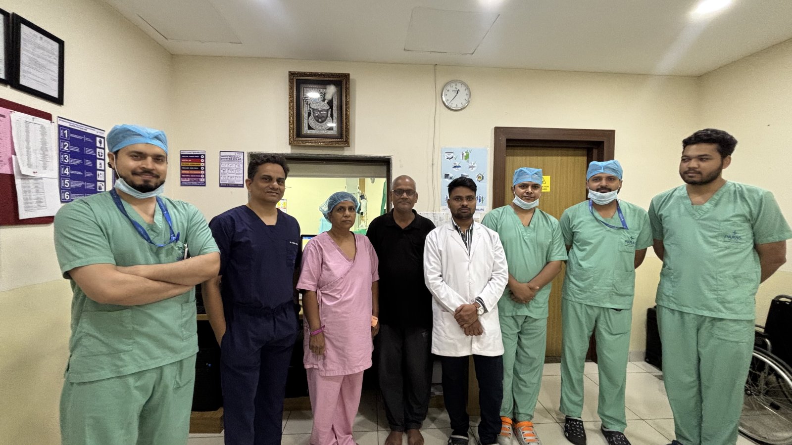 पारस हेल्थ उदयपुर ने एडवांस्ड ब्रेन आर्टरी स्टेंटिंग के जरिए मरीज को बड़े स्ट्रोक के खतरे से बचाया